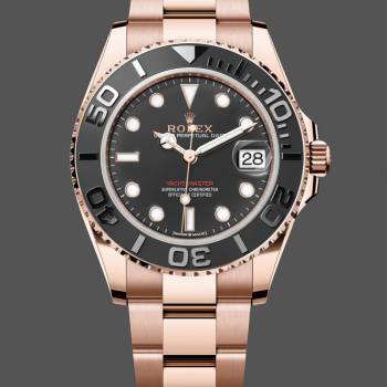 Rolex Yacht Master 37mm Black Dial Oyster Bracelet m268655 Watch (w22063887)