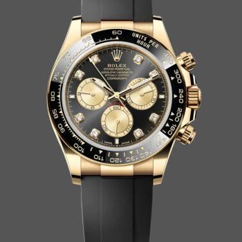 Rolex Cosmograph Daytona 40 Yellow Gold Balck Rubber m126518ln 0006 (w22063889)