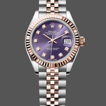 Rolex Datejust 28 Oystersteel and Rose Gold m279171 0015 Lady Watch (w22065448)