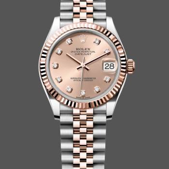 Rolex Datejust 31 Rose Diamond Dial M278271 0024 Women Watch (w22066762)