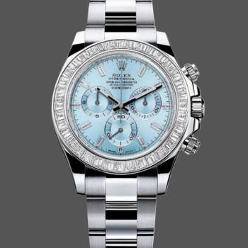 Rolex Daytona Oyster Perpetual Platinum Ice Blue Dial 116576TBR (w22066769)