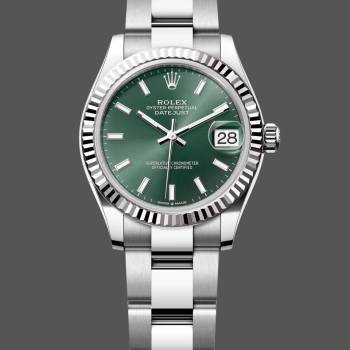 Rolex Datejust 31 White Gold Mint Green Dial M278274 0017 Women Watch (w22074813)