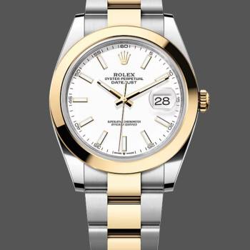Rolex Datejust 41 m126303 0015 Two Tone White Dial Men Watch (w22074816)