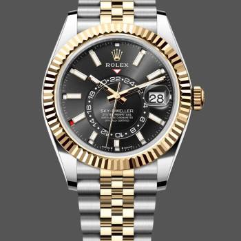 Rolex Sky Dweller 42 Oystersteel and Yellow Gold M336933 0004 Men Watch (w22082522)