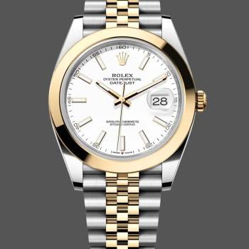 Rolex Datejust 41 Stainless Steel and Yellow Gold M126303 0016 Men Watch (w22082536)
