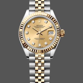 Rolex Datejust 28mm Stainless Steel and Yellow Gold m279173 0011 Women Watch (w22082541)