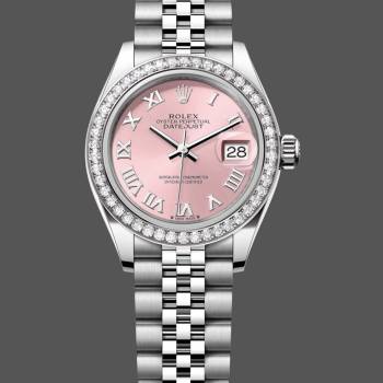 Rolex Datejust 28 Pink Roman Jubilee 279384RBR 0005 Women Watch (w22082552)