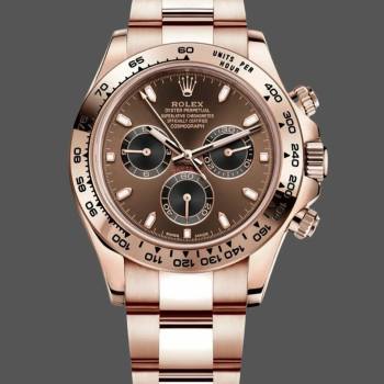 Rolex Cosmograph Daytona 40mm Everose Chocolate Dial 116505 Men Watch (w22083791)