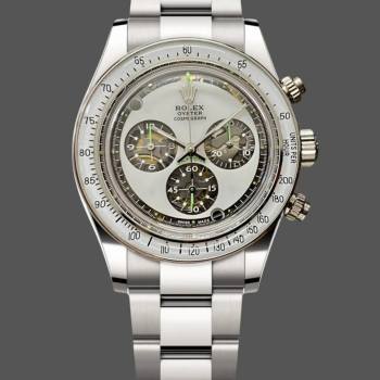 Rolex Daytona Cosmograph Artisans De Geneve Edition White Dial Men Watch (w22097844)