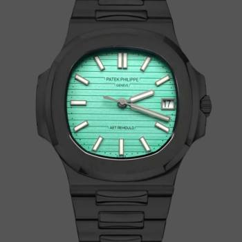 Patek Philippe Nautilus 5711 AET Green Dial Black Ceramic 40mm Men Watch (w22098244)