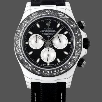 Rolex Daytona Cosmograph Carbon Fiber Luminescent Coating 40mm Black Dial Men Watch (w22110549)