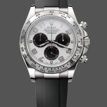 Rolex Cosmograph Daytona White Gold Case Panda Dial 116519 Men Watch (w22110551)