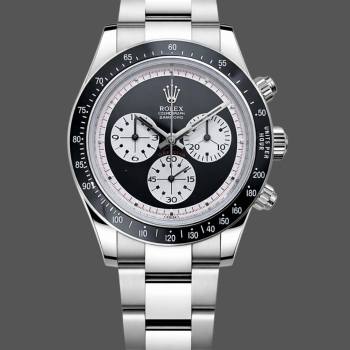 Rolex Cosmograph Daytona 116520 Bamford Heritage Paul Newman Black Dial Steel 40mm Men Watch (w22110560)