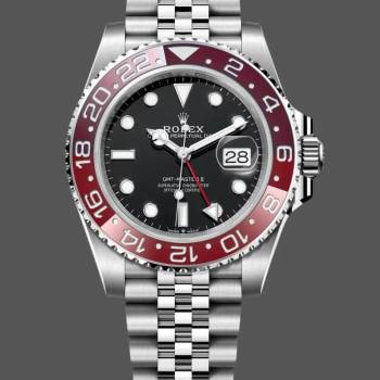 Rolex GMT Master II Pepsi 126710BLRO Jubilee Mint Black Dial 40MM Men Watch (w22118724)