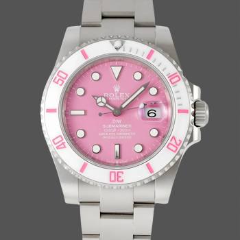 Rolex DIW Submariner Date 116610 Limited Edition Full 904L Pink Dial 40mm (w22118734)
