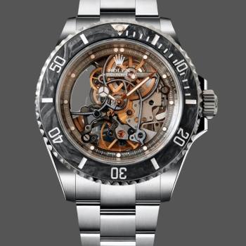 Rolex Submariner 114060 Skeleton Artisans de Geneve Andrea Pirlo Project 40mm (w22118736)