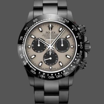Rolex Daytona Blaken PVD Limited Edition Grey Dial 40MM Men Watch (w22118757)