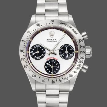 Rolex Daytona 6239 Stainless Steel White & Black Dial Vintage Men Watch (w22118762)