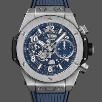 Hublot Big Bang 441.NX.5171.RX Unico Titanium Blue 42 mm Men Watch (w22282142)