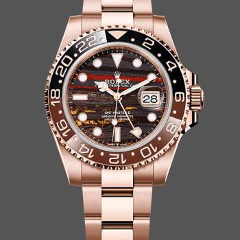 2025 Rolex GMT Master II 18k Everose Gold M126715CHNR 0002  (w22831877)