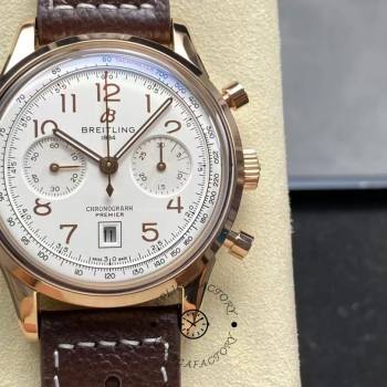 Breitling Premier B01 RB0145371G1P2 Rose Gold 42  (w23123989)