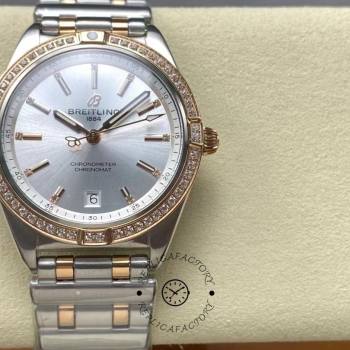 Breitling Chronomat Automatic U10380591A1U1 Silver Dial 36mm  (w23163713)