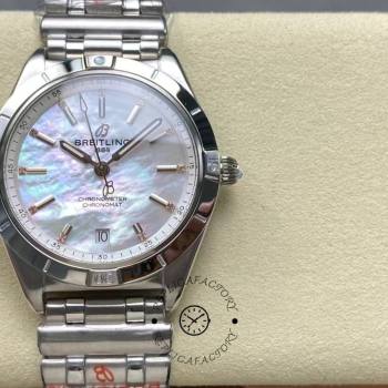Breitling Chronomat Automatic 36mm MOP Dial A10380101A4A1  (w23163873)