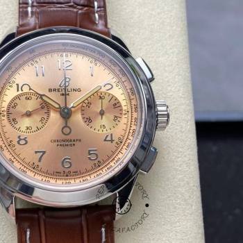 Breitling Premier B09 Chronograph 40 AB0930F51H1P1 1:1 Clone Champagne Dial (w23303173)