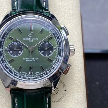 Breitling Premier B01 Chronograph 42 Bentley British Racing Green AB0118A11L1X1 Watch (w23303192)