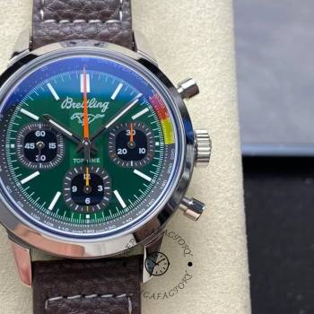 Breitling Top Time B01 Ford Mustang Automatic AB01762A1L1X1 41mm Green Dial (w23303194)