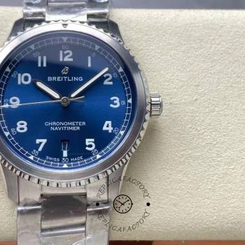 Breitling Navitimer 8 Automatic Blue Dial Men Watch 41mm A17314101C1A1 1:1 Clone (w23303997)