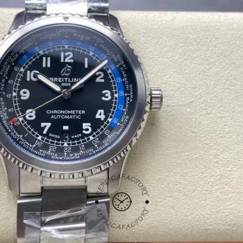 Breitling Aviator 8 B35 Automatic Unitime AB3521U41B1A1 43mm Men Watch (w23304005)