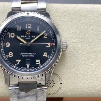 Breitling Aviator 8 Automatic 41 A17315101B1A1 1:1 Clone Black Dial Men Watch (w23304009)