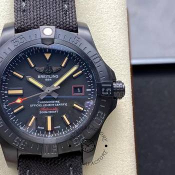 Breitling Avenger Blackbird 44 V17311101B1W1 Black Dial Men Watch (w23304990)