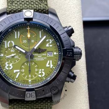 Breitling Avenger Chronograph 45MM Night Mission V13317101L1X1 1:1 Clone Green Dial (w23304997)