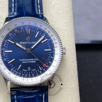 Breitling Navitimer Automatic 41 1:1 Clone A17325211C1P1 Blue Strap Men Watch (w23305064)