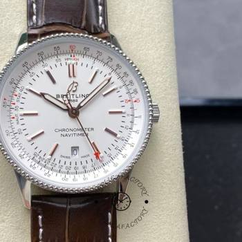 Breitling Navitimer 41 A17326211G1P1 Chronometer Alligator Strap Men Watch (w23305072)