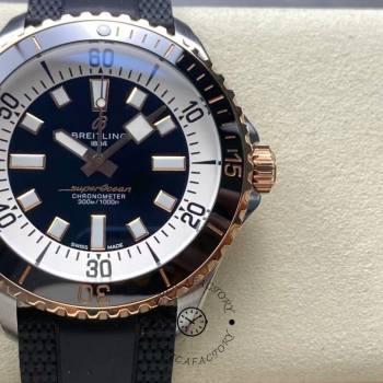 Breitling Superocean Steel & Rose Gold Men Watch U17375211B1S1 Automatic 42mm (w23305801)