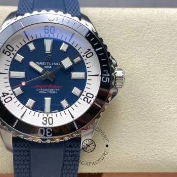 Breitling Superocean Automatic 44mm A17376211C1S1 Blue Dial Diving Watch (w23305888)
