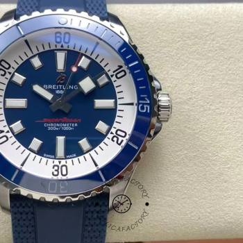 Breitling Superocean Blue Ceramic Bezel Watch A17375E71C1S1 Automatic 42 (w23305897)