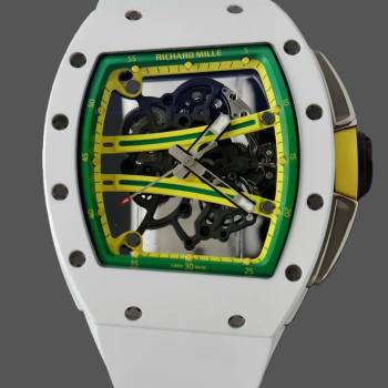 1:1 Clone Richard Mille RM61 01 White Ceramic (w23534494)