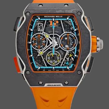Richard Mille RM 65 01 Automatic Split Seconds Orange Strap (w23534499)