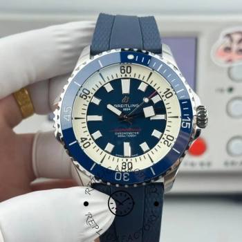 Breitling Superocean A17378211B1S1 Blue Diver Watch (w26654532)