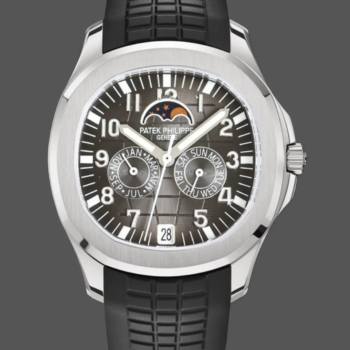 Patek Philippe Aquanaut 5261R Annual Calendar Black Dial Watch (w26654603)