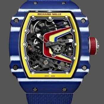 Super Clone Richard Mille RM 67-02 Fernando Alonso Azul (w26672227)