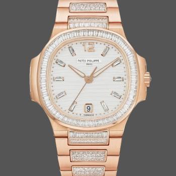 Clone Patek Philippe Nautilus 7014/1R-001 Ladies Watch (w26672239)