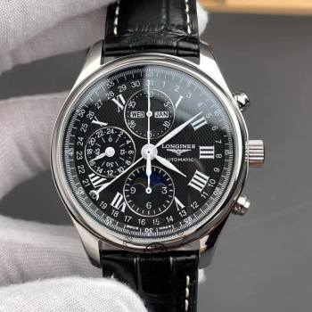 1:1 Clone Longines L2.673.4.51.7 Master Collection Chronograph 42mm Men Watch (w26685961)