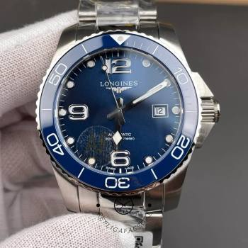 Longines HydroConquest Automatic 41mm 1:1 Clone L3.781.4.96.6 Blue Dial Steel (w26686674)