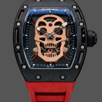 Richard Mille RM 052-01 Skull 1:1 Clone Tourbillon Watch (w26687126)