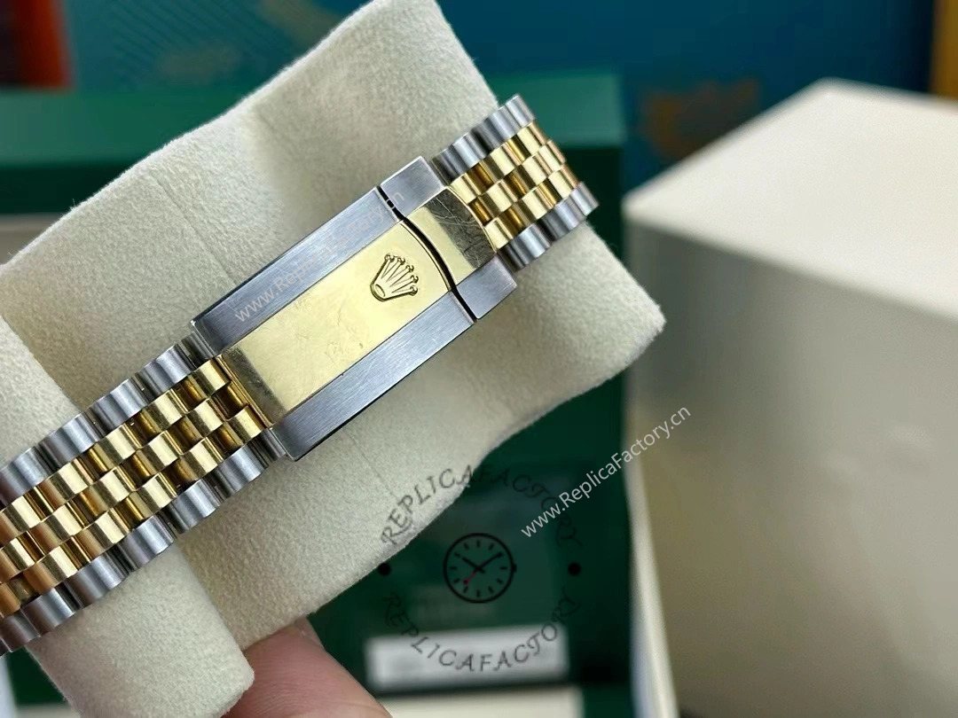 Rolex Datejust Two-Tone Steel Yellow Gold Fluted Bezel m126233 0035
